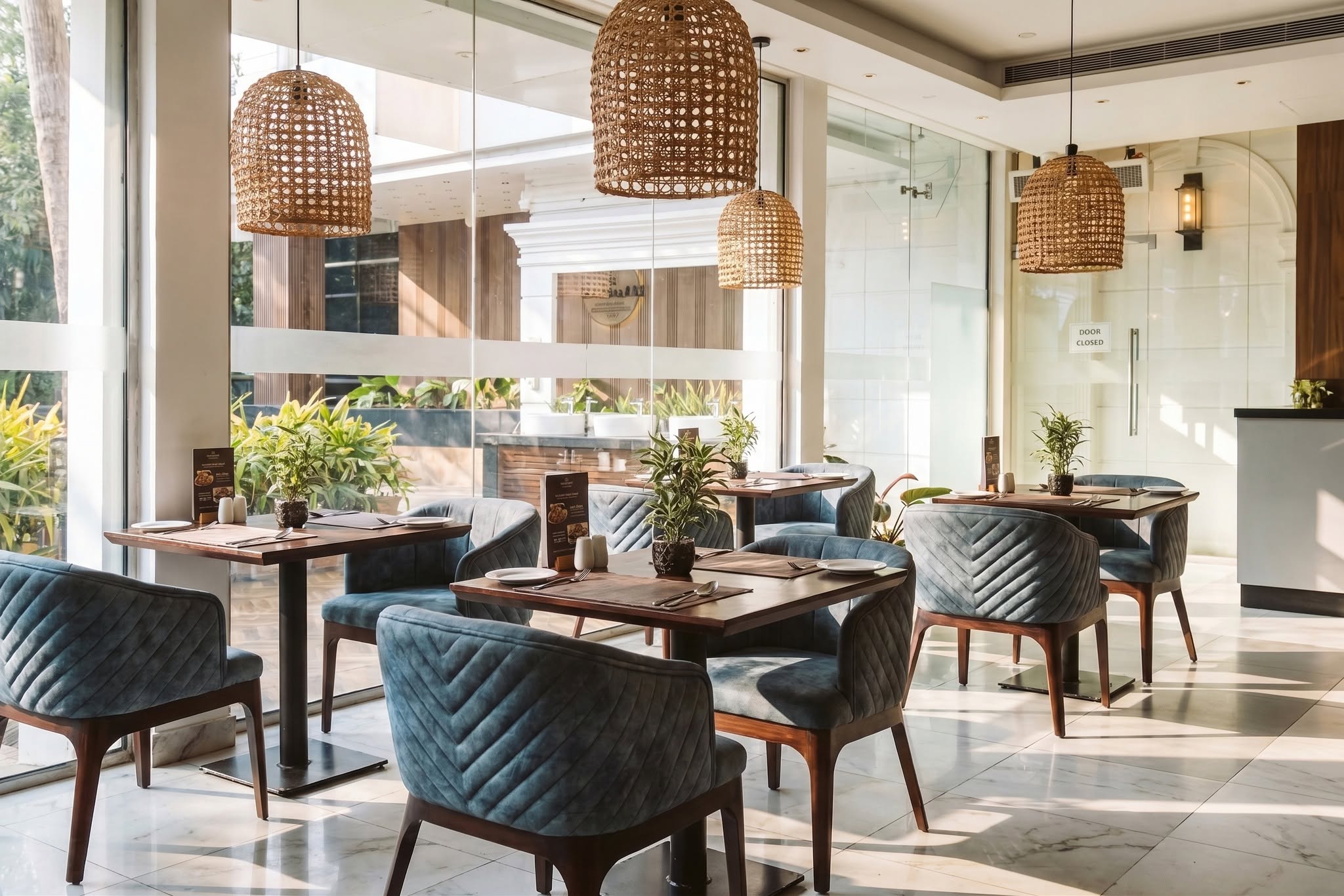 Restaurant interior preview